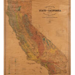 Geological Map of the State of California Issued by State Mining Bureau…1916.