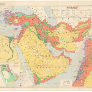 [Data Visualization] Moyen Orient. Essai de Carte économique.