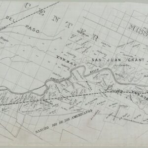 Official Map of the American River in Sacramento County, California.