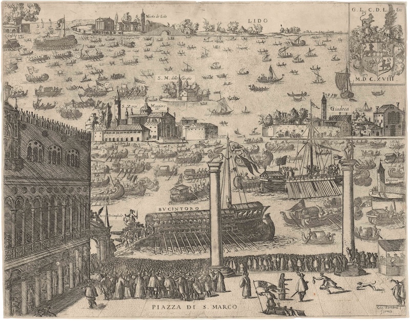 Sposalizio del Mare con Bucintoro.