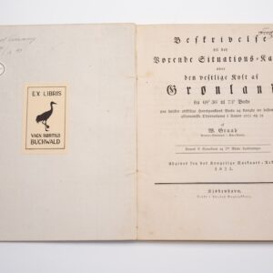 The first modern pilot chart of Greenland’s west coast and the foundation...