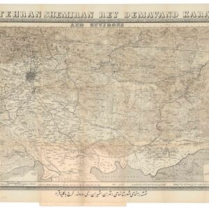 Tehran Shemiran Rey Demavand Karaj and Environs.