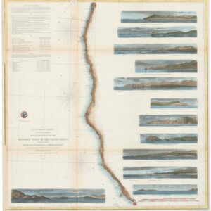 1854 U.S. Coast Survey Reconnaissance from San Francisco to the Umpqua River.