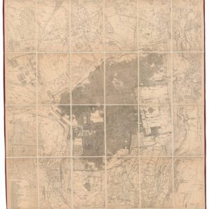 The first scientific attempt to map Jerusalem and its environs: one of...