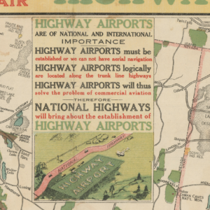 A Data-Rich 1924 Transcontinental Highway Map Fused with America's Vision of Coast-to-Coast...